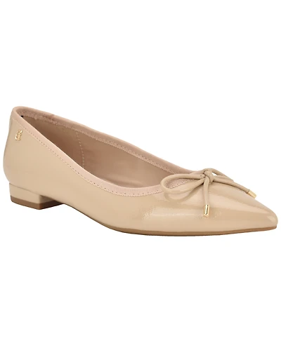 Tommy Hilfiger Women's Kimio Pointed Toe Slip-On Ballet Flats