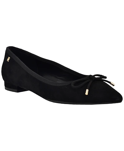 Tommy Hilfiger Women's Kimio Pointed Toe Slip-On Ballet Flats