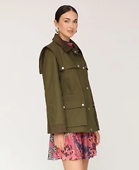 Avec Les Filles Women's Utility Cape Anorak