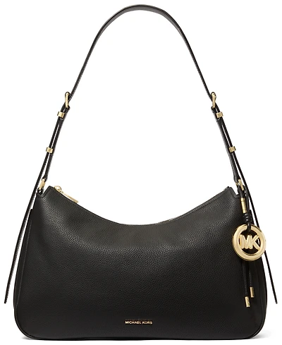 Michael Kors Nolita Medium Pebbled Leather Shoulder Bag