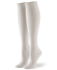Hue Women's Flat Knit Knee High Socks 3 Pair Pack