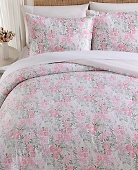 Laura Ashley Heather Garden 3-Pc. Comforter Set, King