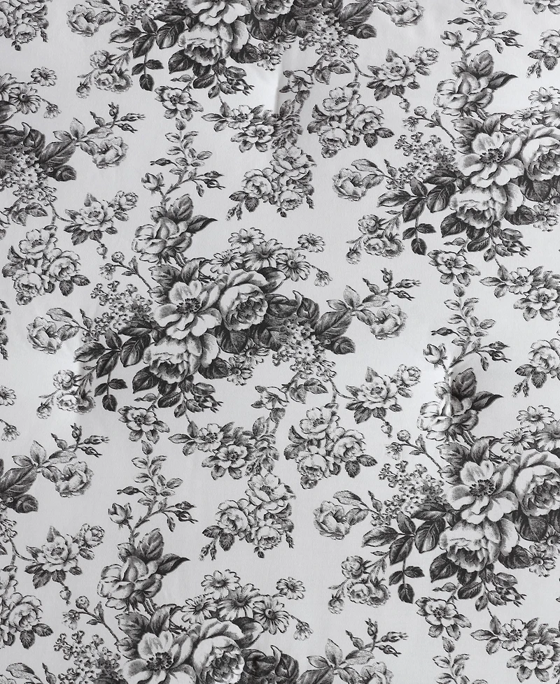 Laura Ashley Toile Delight Cotton -Pc. Comforter Set
