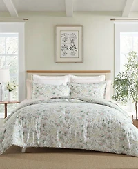 Laura Ashley Bramble Floral Cotton 2-Pc. Comforter Set, Twin