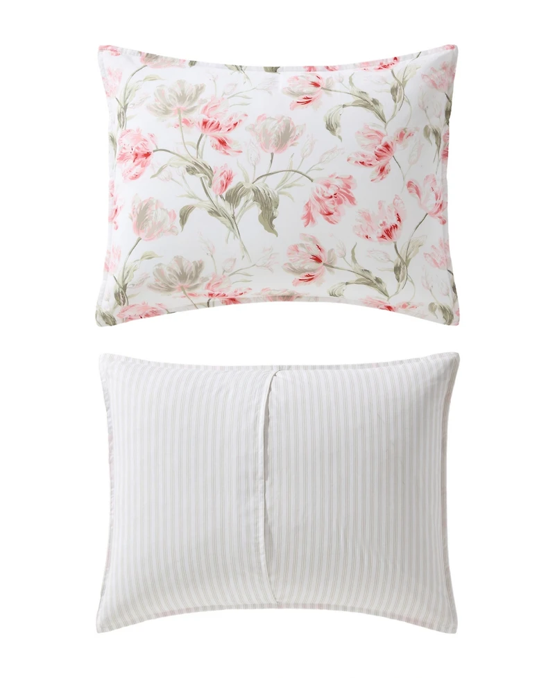 Laura Ashley Gosford Cotton 5-Pc. Comforter Bonus Set, Twin