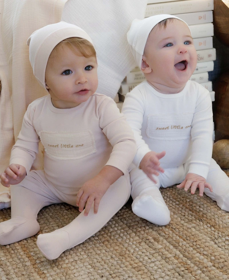 NoggiWear Baby Sweet Little One Muslin Footie