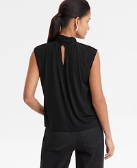 I.n.c. International Concepts Women's Mock-Neck Tank Top, Macy's Exclusive