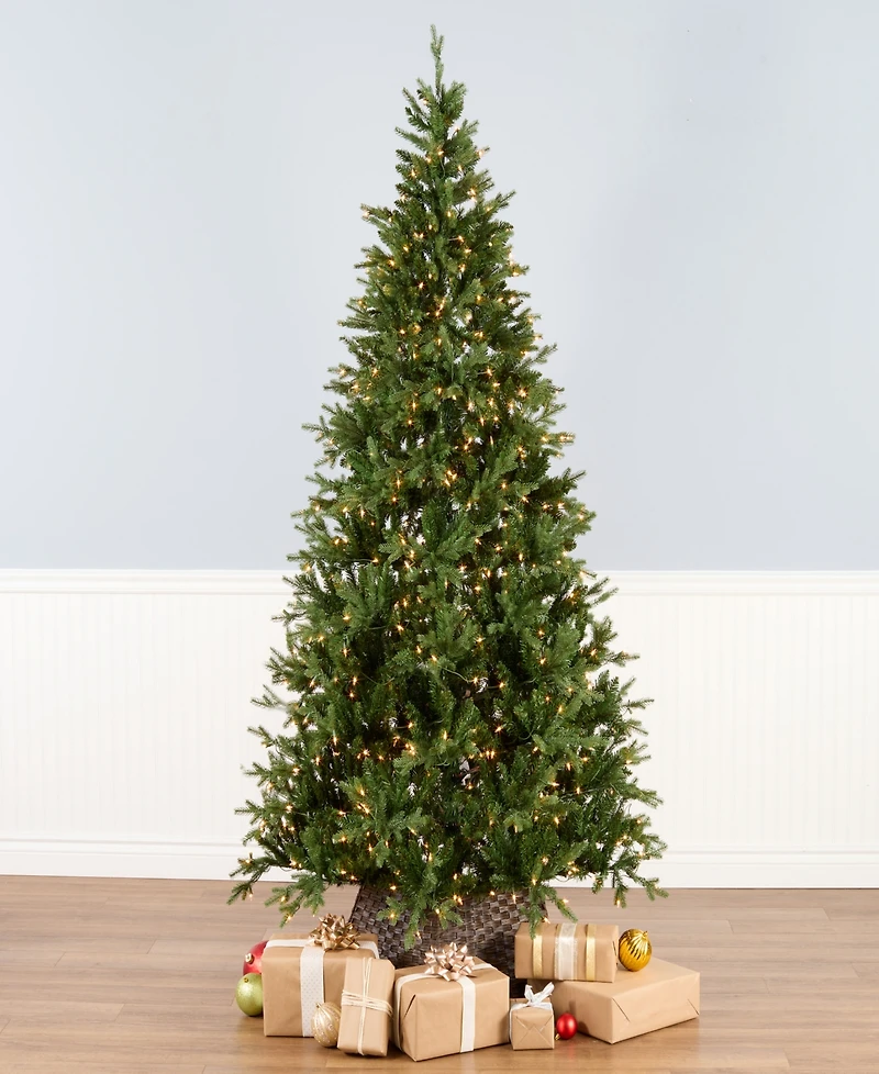 National Tree Company 7.5 ft. Pre-Lit Feel Real Samson Fir Tree