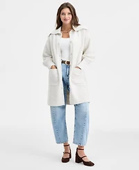 On 34th Women's Collared Duster Cardigan, Macy's Exclusive