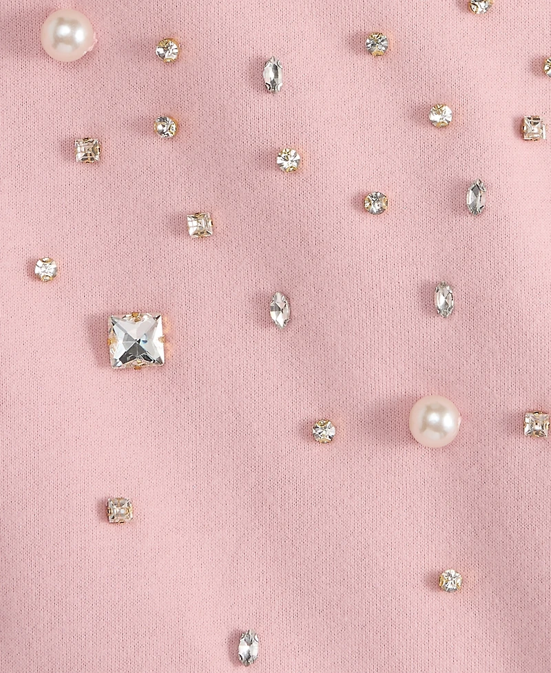 On 34th Women's Embellished Crewneck Sweatshirt, Macy's Exclusive
