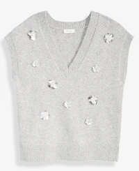 On 34th Women's Embellished Sweater Vest, Macy's Exclusive