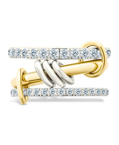 Sterling Forever Garwyn Linked Stacking Ring Set