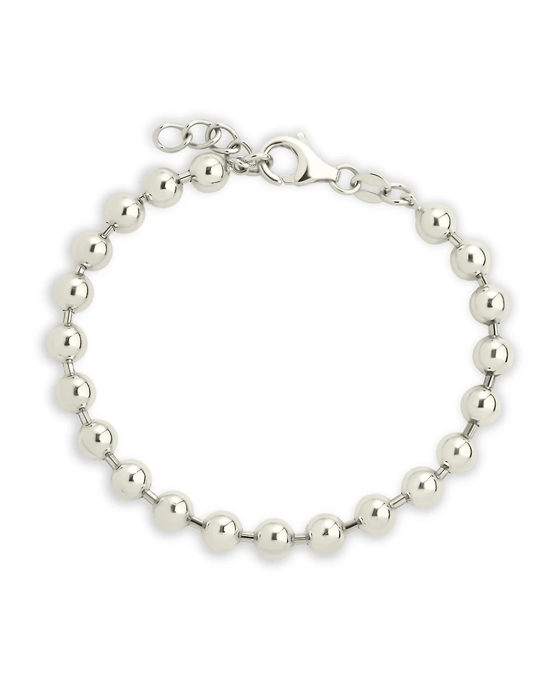 Sterling Forever Sterling Silver Preston Beaded Bracelet