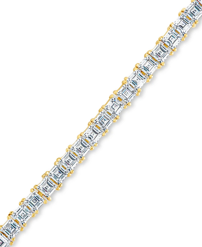 Sterling Forever Brette Cubic Zirconia Tennis Bracelet