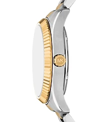 Michael Kors Men's Lexington Automatic Two-Tone Stainless Steel Watch, 45mm