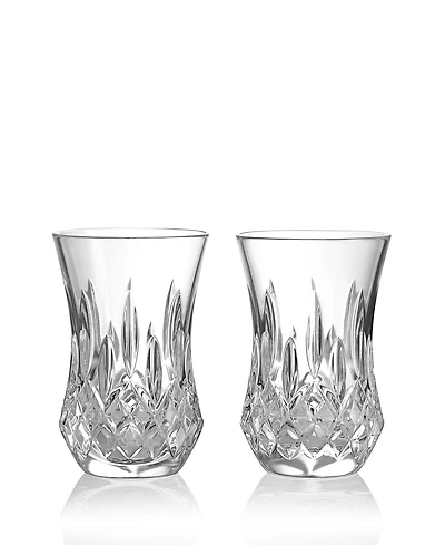 Waterford Connoisseur Lismore Flared Tumbler 5 oz, Set of 2
