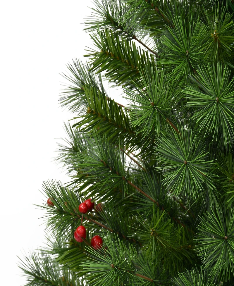 Puleo 3.5' Artificial Pre-Lit Potted Adorned Tree