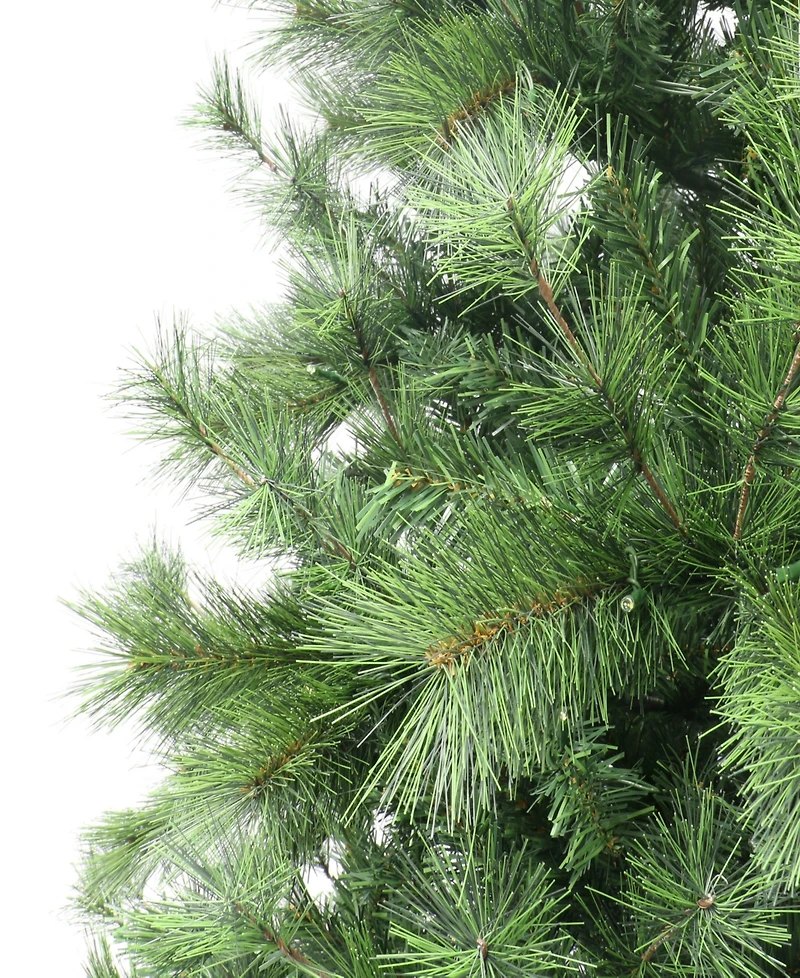 Puleo 6.5' Pre-Lit Artificial Colorado Pine Christmas Tree with Dual Function Led Lights