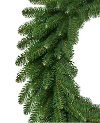 Puleo 24" Mountain View Spruce Artificial Christmas Wreath