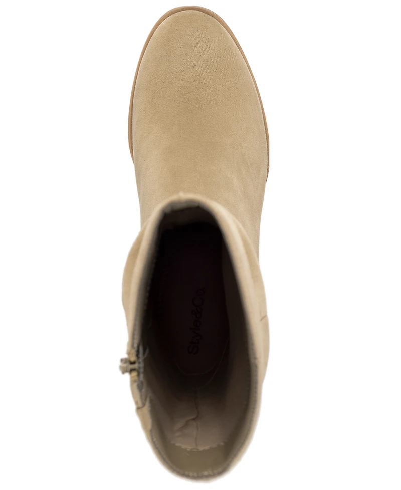 Style & Co Women's Reneee Scrunch Mid Shaft Boots, Macy's Exclusive
