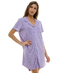 Derek Heart Women's Printed Sleepshirt