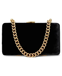 Lauren Ralph Lauren Velvet Small Franki Mini Clutch