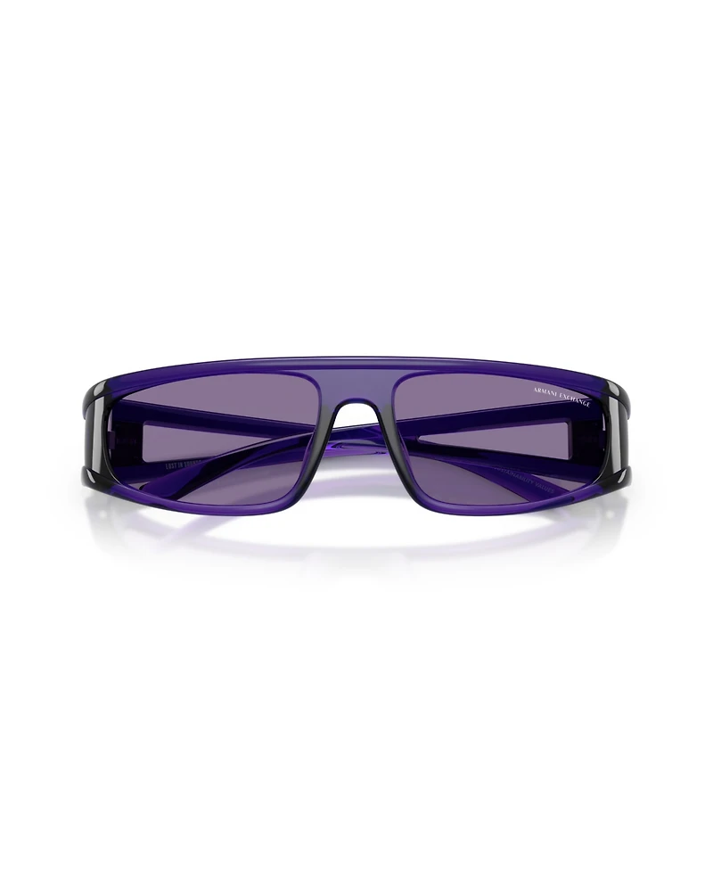 Armani Exchange Unisex Geometric Sunglasses, AX4159SU
