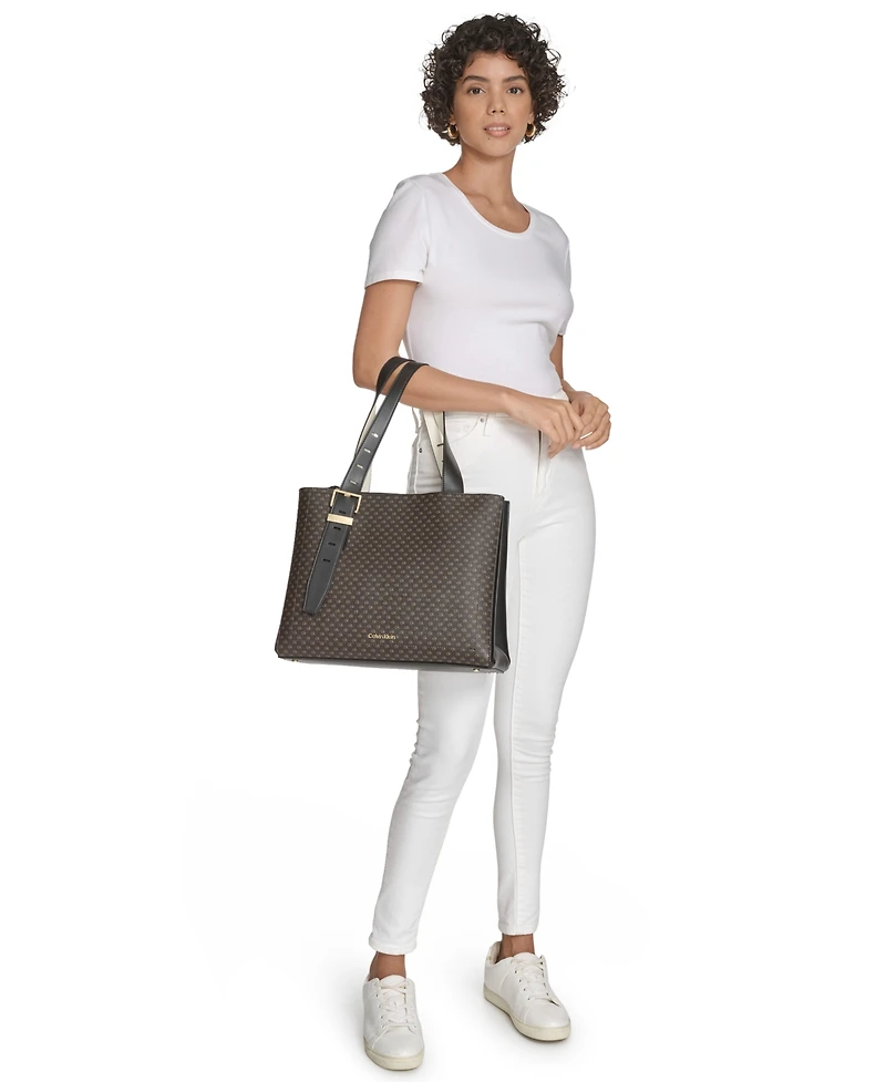 Calvin Klein Women's Lowen Medium Tote Bag