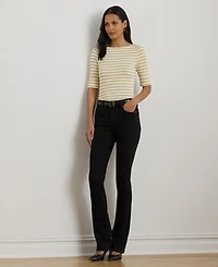 Lauren Ralph Women's Striped Boatneck T-shirt