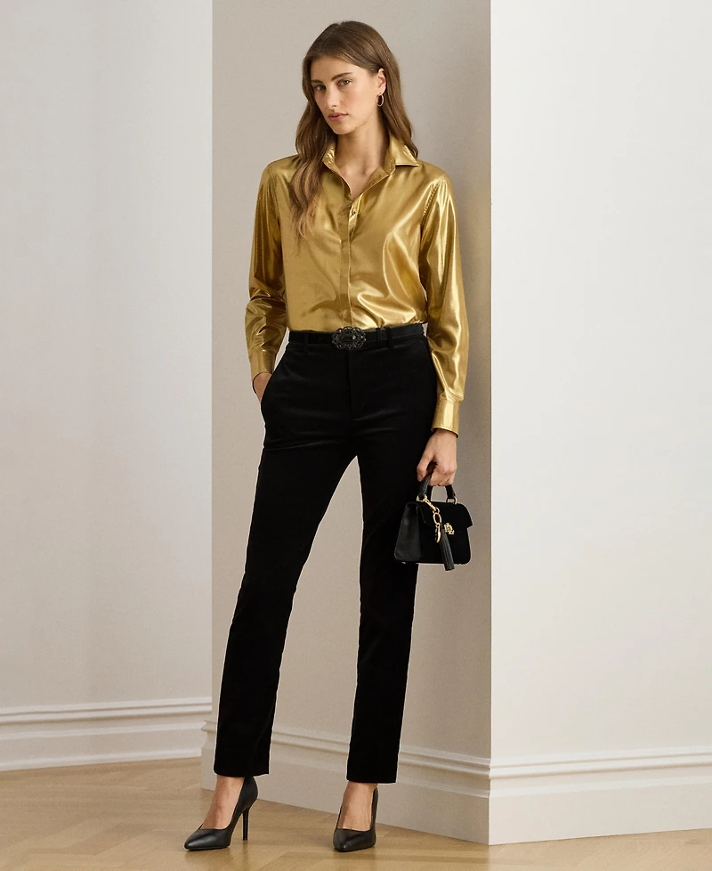 Lauren Ralph Women's Slim Fit Ankle Pants