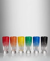 Waterford New Year Assorted Firework Shot Glasses, Set of 6