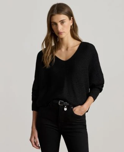 Lauren Ralph Lauren Womens V Neck Sweater P Xs Xxl