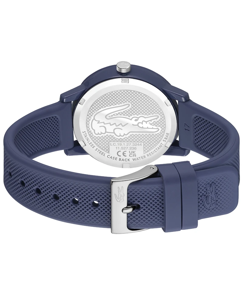 Lacoste Unisex Purple Silicone Strap Watch, 36mm