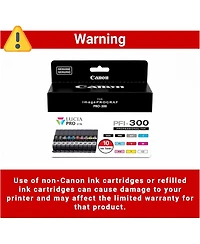 Canon 2 Pack Pfi-300 14.4ml 10 Color Ink Pack