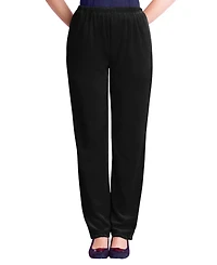 Woman Within Plus Velour Pant