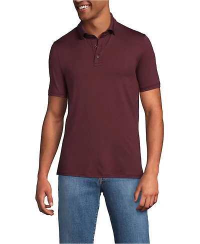 Lands' End Men's Short Sleeve Cooling Performance Polo