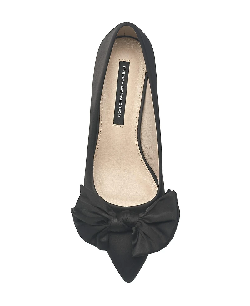 French Connection Ladies Hayleybow Kitten Heel