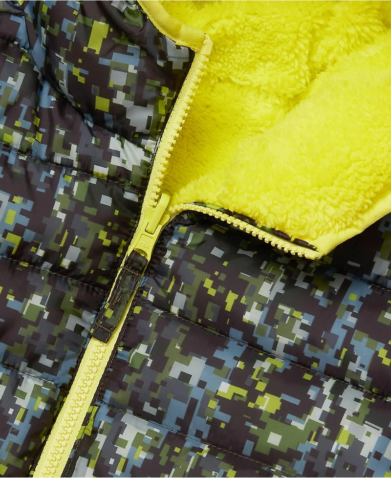 Lands' End Boys FeatherFree Reversible Hooded Jacket