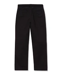 Lands' End Boys Husky Stretch Soft Rib Waist Iron Knee Pull On Pants