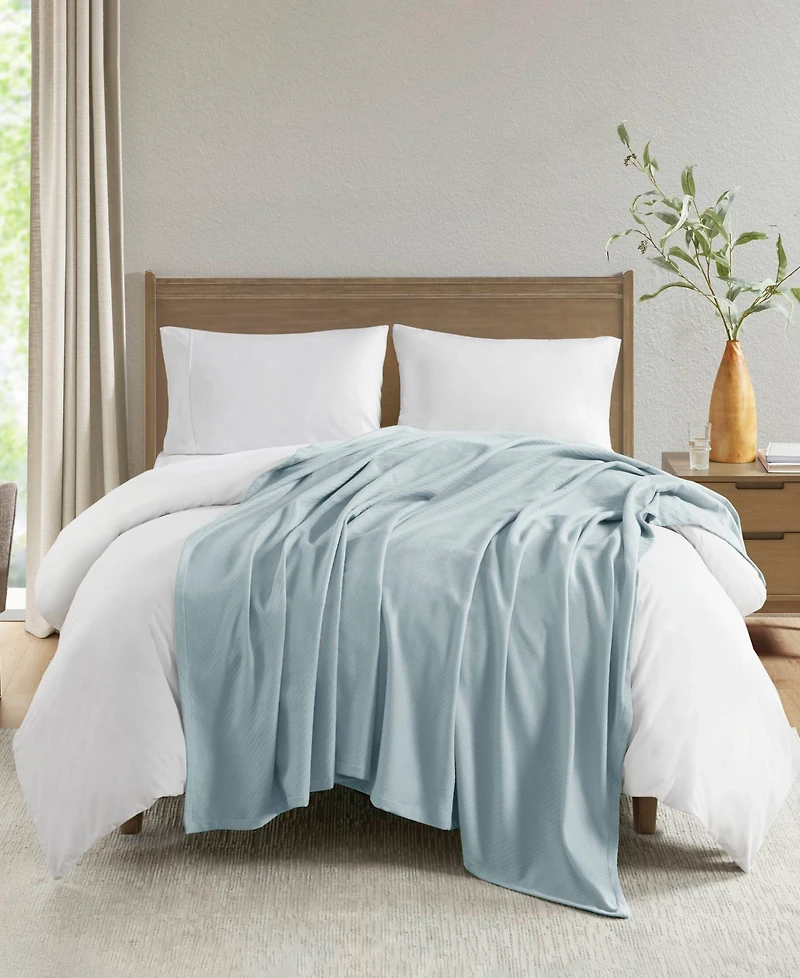 Madison Park Liquid Cotton Blanket, Full/Queen
