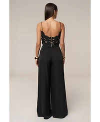 Jluxlabel Women's Summer Ease Wide Leg Pants