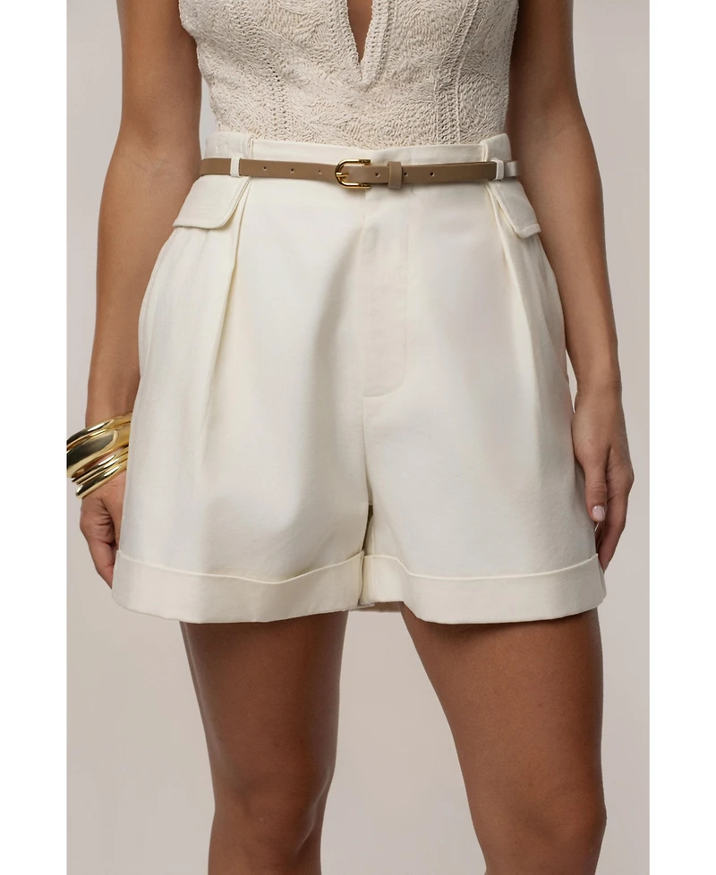 Jluxlabel Belted Cargo Shorts