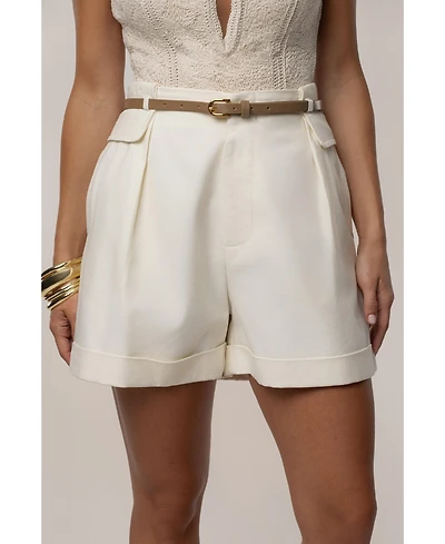 Jluxlabel Belted Cargo Shorts