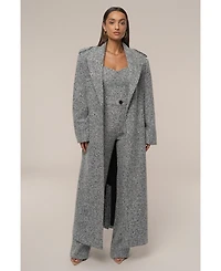 Jluxlabel Women's Savannah Belted Tweed Coat