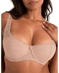Adore Me Women's Alexiane Push Up Balconette Bra