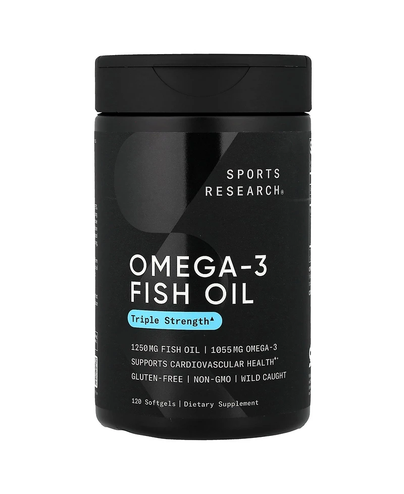Sports Research Omega-3 Fish Oil