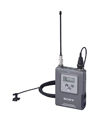 Sony Ecm-88B Electret Condenser Lavalier Microphone and Dc-78 Power Supply, 20 Hz to 20 kHz Frequency Response