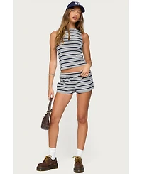Edikted Women's Glennon Striped Top