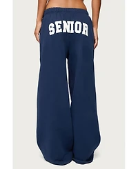 Edikted Women's Senior Girl Straight Leg Sweatpants