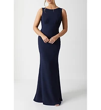 Coast Cowl Back Maxi Bridesmaid Dress